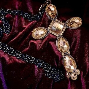 Knight&Hammer Designer Cross - Costume Jewelry